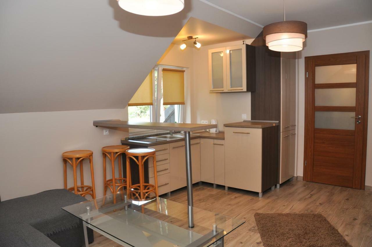 Ferienhaus Holiday Home Domki RAJ Jarosławiec Eksteriør billede