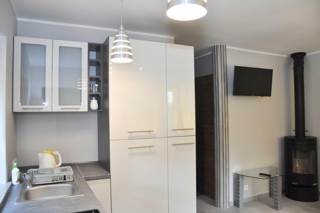 Ferienhaus Holiday Home Domki RAJ Jarosławiec Eksteriør billede